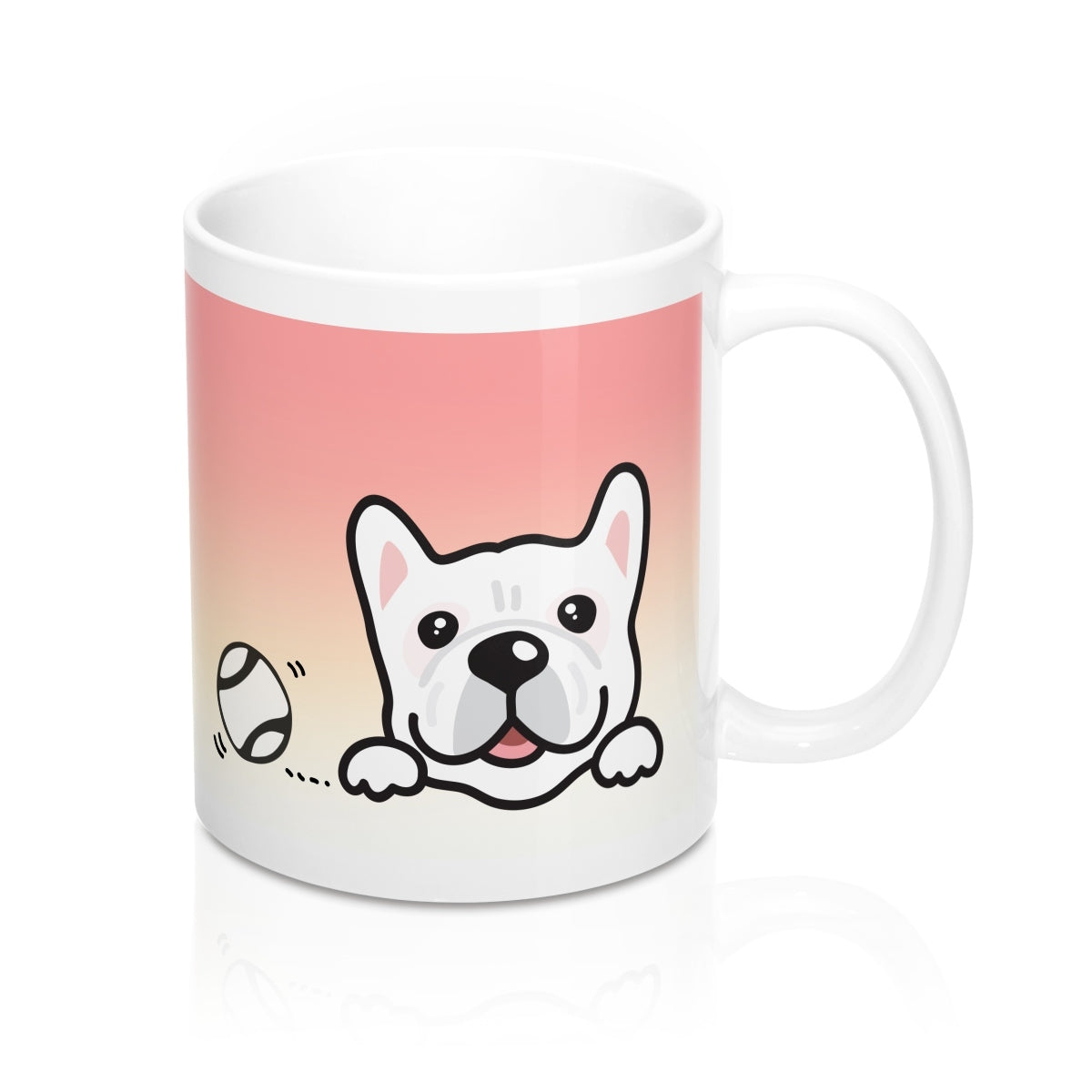 CYNJO『Pet Figure 馬克杯』法鬥