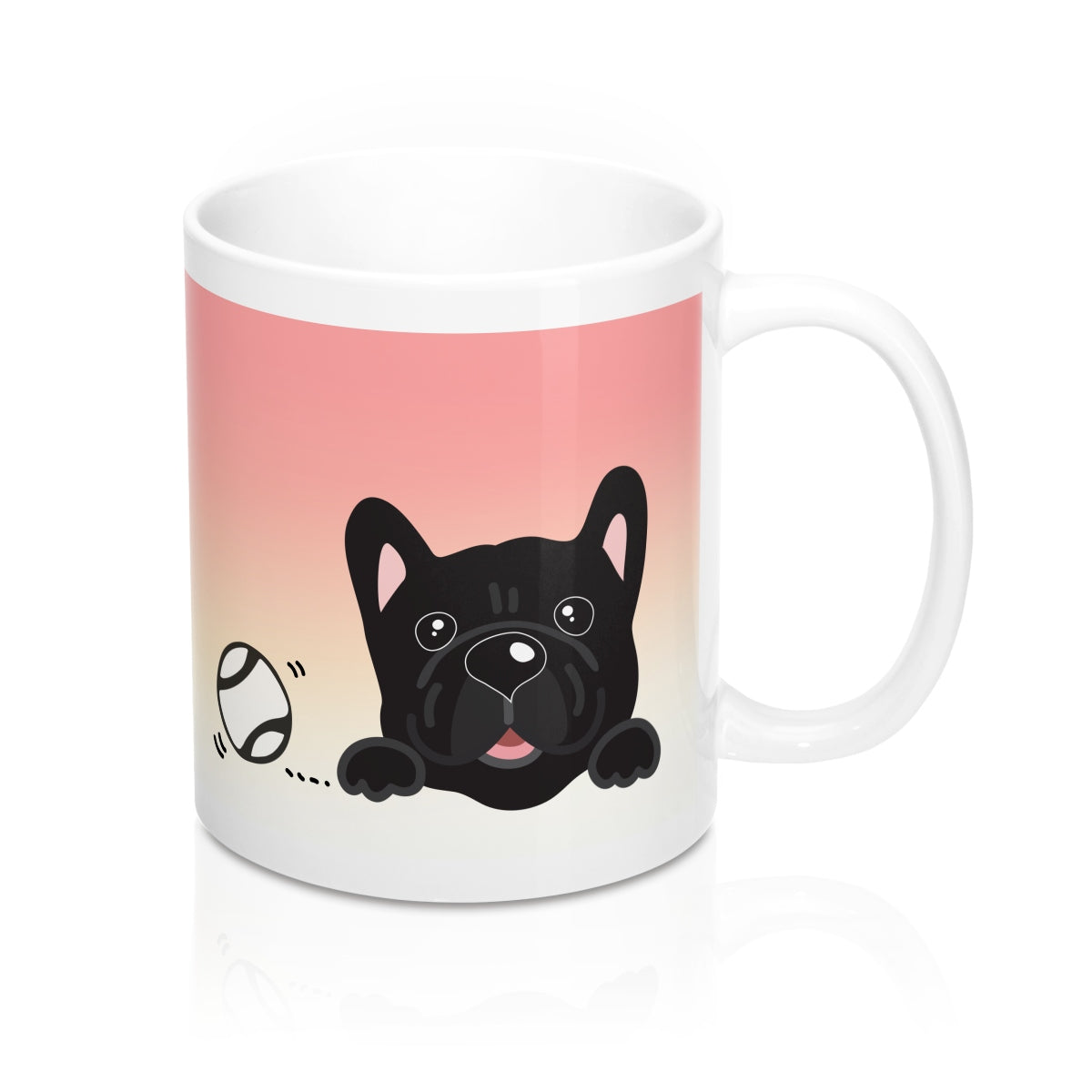 CYNJO『Pet Figure 馬克杯』法鬥